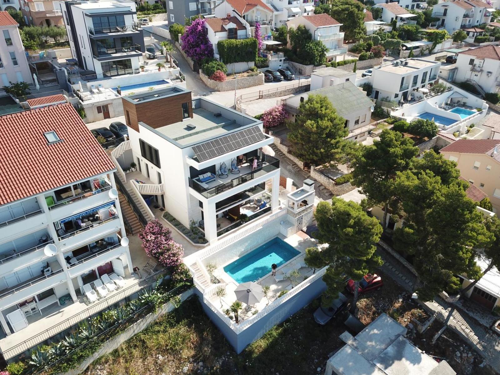 Čiovo Luxury Beachfront Villa Carlisa מראה חיצוני תמונה