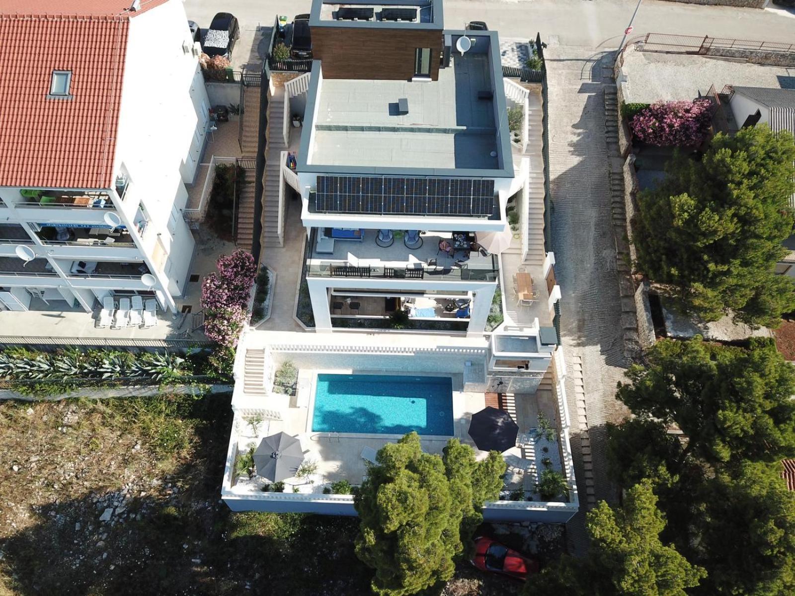 Čiovo Luxury Beachfront Villa Carlisa מראה חיצוני תמונה